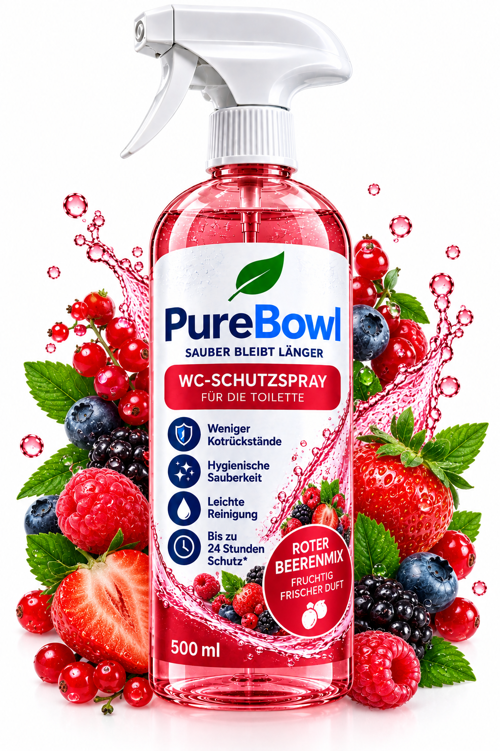 PureBowl WC Antihaft-Spray-Beeren MIX / 500ml